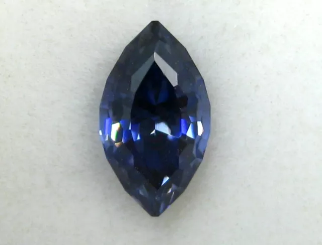 Faceted Benitoite, 1.12 carats, VVS, Marquise Cut, #bfk112