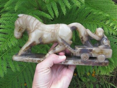 Certified Sui/Tang dynasty jade - Monkey riding a horse, China