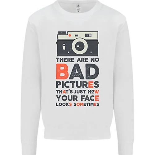 Felpa maglione bambini Photography Your Face Funny Photographer