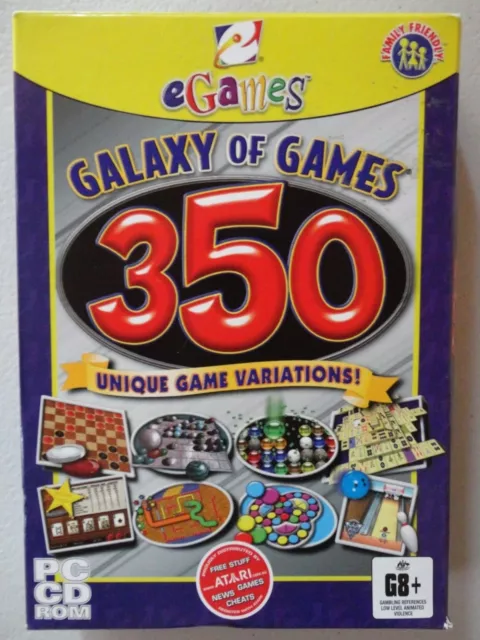 Galaxy Of Games 1001 PC CD Rom