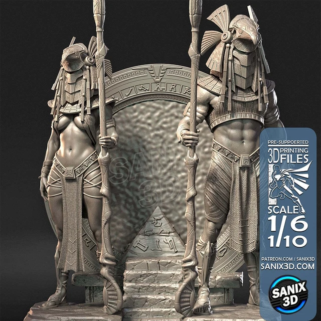 Stargate (Horus Guards) - Fan Art - 3D Print Model Kit