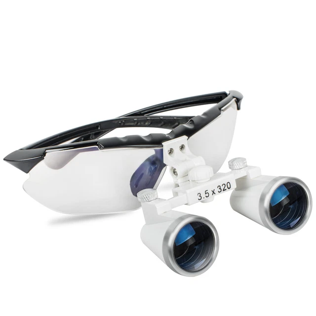 Denshine Dental Surgical medical Binocular Loupes Glasses Study Adjustable CE