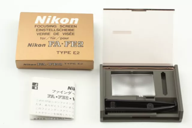 [SIN USAR EN CAJA] Pantalla de enfoque Nikon FA FE2 tipo E2 de JAPÓN