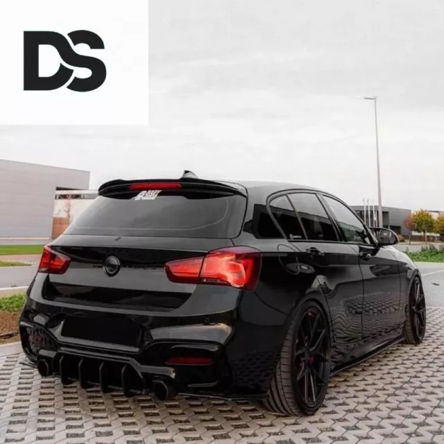 BMW F20 1 Series M135i M140i LCI Rear Finned Diffuser 2015-2019