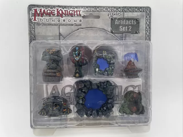 Artefakte Mage Knight Dungeons Artifacts Set 2 Sammlerstück Wizkids NEU