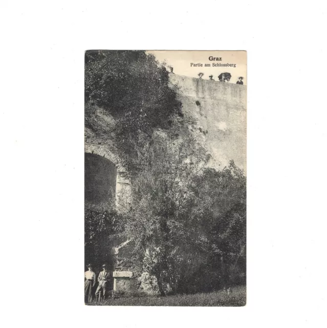 AK Ansichtskarte Graz / Partie am Schlossberg - 1906