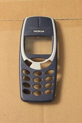 Original Nokia 3310 3330 Frontcover A-Cover Housing Blue