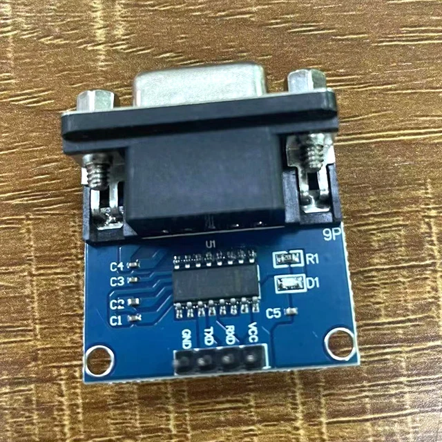RS232 TO TTL Converter Module COM Serial Board MAX232CSE Transfer Chip ...