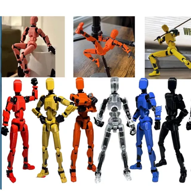 T13 Action Figure,Titan 13 Action Figure,Robot Action Figure,3D Printed Action🔥