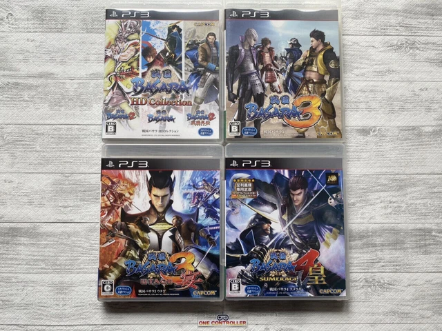SONY PlayStation 3 PS3 Sengoku Basara 4-piece set from Japan