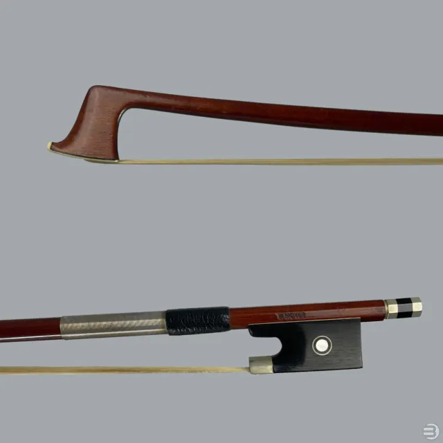 German Violin Bow Stamped “P. Hoyer” - Model 19 - 62 g. - 4/4