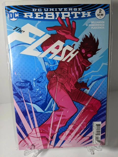 The Flash #2 Vol 5 DC Universe Rebirth Comics 2016, 12 PICTURES, Williamson