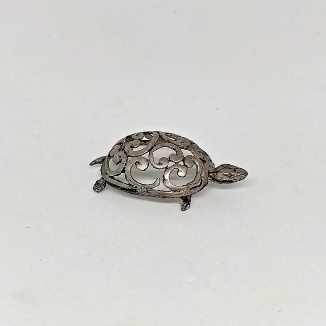 Tartaruga in argento 800