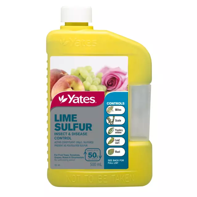 Yates Lime Sulphur Insect & Disease Control 500ml