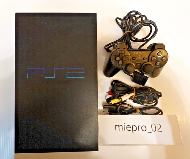 Sony PS2 SCPH-10000 Black Console – NTSC-J (Japan) Used, Good Working Condition, HDMI?
