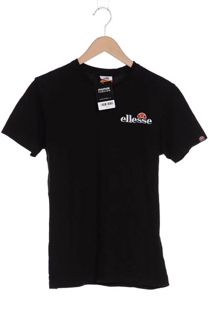 T-shirt uomo ellesse top shirt taglia EU 46 (S) cotone nero #y2yvj14