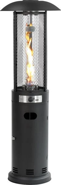 Primaster Feuersäule Gasheizer Heizstrahler Gas Arenal 11 kW Heizpilz Terrasse