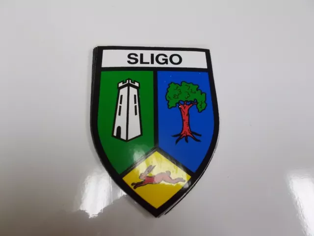 Sligo Irish County Crest Ireland Decal Sticker Shield  Badge Ireland