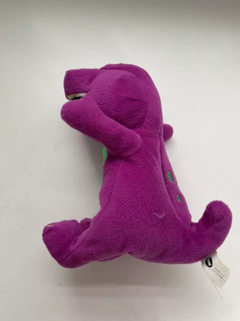 Barney The Purple Dinosaur, Singing “I Love You”, Soft Plush Toy, 9”, 2007 2