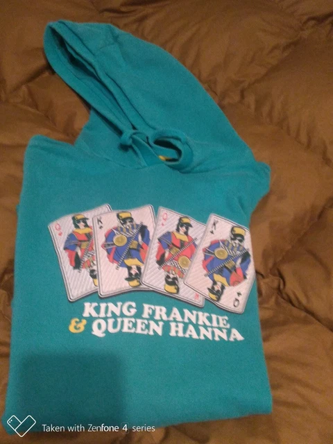 FELPA UOMO RAGAZZO COMICS con cappuccio Carte da gioco