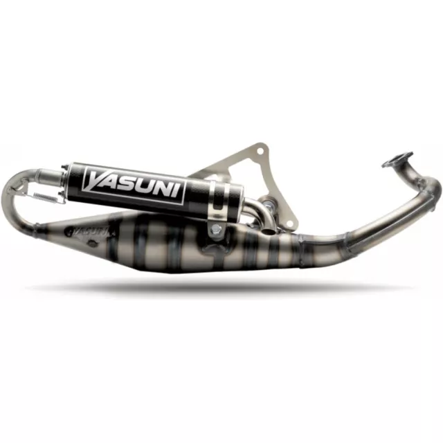 YASUNI Carrera 10 Full Exhaust System Carbon - für: Peugeot KISBEE SPEEDFIGHT ST