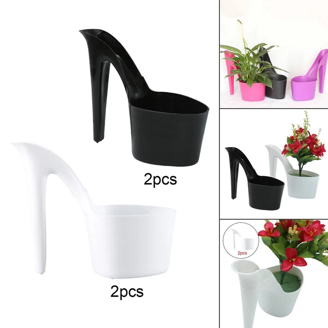 Pot de fleurs en forme de talon haut artisanat faisant outil fleur vase pot