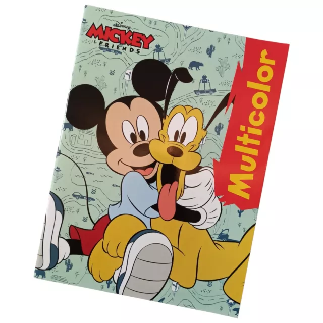 Malbuch Disney  Multicolor DIN A4 Ausmalheft Malen Kinder
