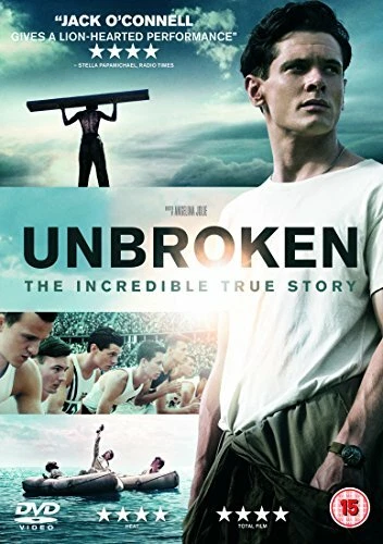 UNBROKEN DVD WAR 2015 Jack O Connell Quality Guaranteed Reuse