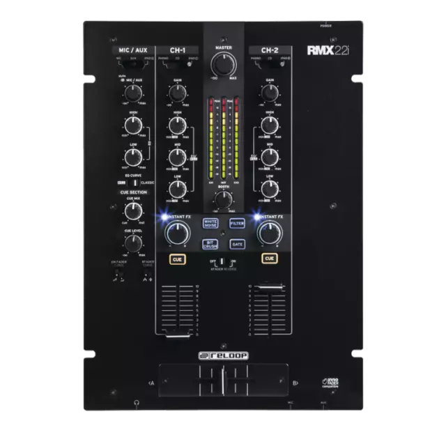 Reloop RMX-22i Mixer DJ Mixer Professional Sound Equipment