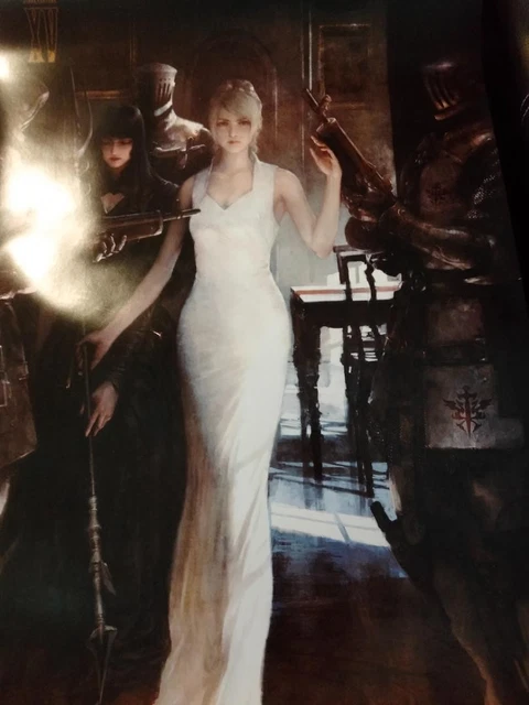 B2ポスター ルナフレーナ ファイナルファンタジーXV スクエニカフェ限定 B2ポスター ルナフレーナ ファイナルファンタジーXV スクエニカフェ