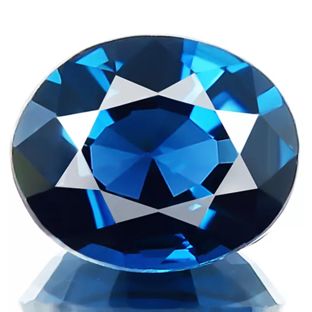 1.67ct Flawless Natural Unheated 5A+Cobalt Blue Spinel Rare Sparkling Tanzanian!