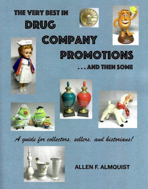 Drug Rep Gifts Physicians Medical Rx Advertising Vintage Book MUST SEE ALL PICS!