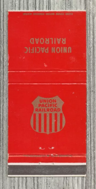 Matchbook Cover-Union Pacific Railroad-4634