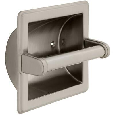 Franklin Brass JamesTown Satin Nickel Recessed Toilet Paper Holder