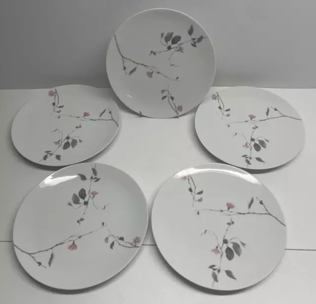 Rosenthal Continental Quince Dinner Plates by Raymond Loewy, set of 5 (G73)