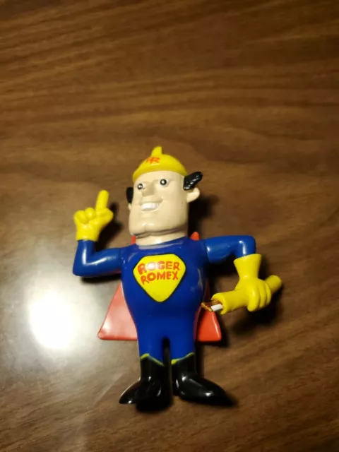 Vintage Southwire ROGER ROMEX Figure 5” Advertisement Mascot Limited RARE HTF