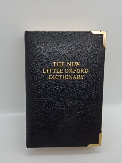 The new little Oxford dictionary in very good condition by Julia annell