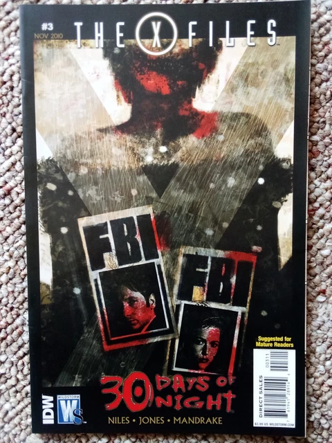 The Xfiles/30 Days Of Night #3 IDW/Wildstorm VF