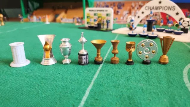 Eight 8 "Specials"  Subbuteo Trophy Set With Display Podium Set Two