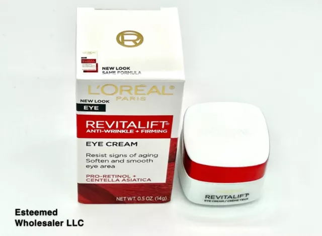 L'OREAL Paris Eye Revitalift Anti-Wrinkle + Firming Eye Cream 0.5oz