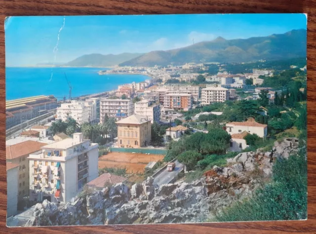 Cartolina - Pietra Ligure ( Savona ) - Riviera delle Palme - Panorama - 1971