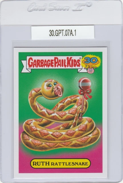 Garbage Pail Kids Ruth Rattlesnake 7a GPK Topps 2015 30th Anniversary Series