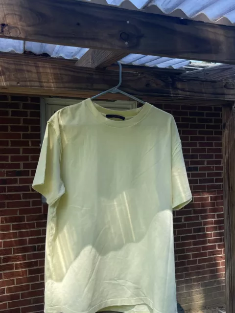 LOUIS VUITTON RM221Q Inside out T-Shirt XL Green Authentic Men