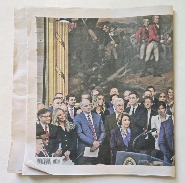 NEW YORK POST January 21st 2025 Donald Trump Inauguration Special £8.31