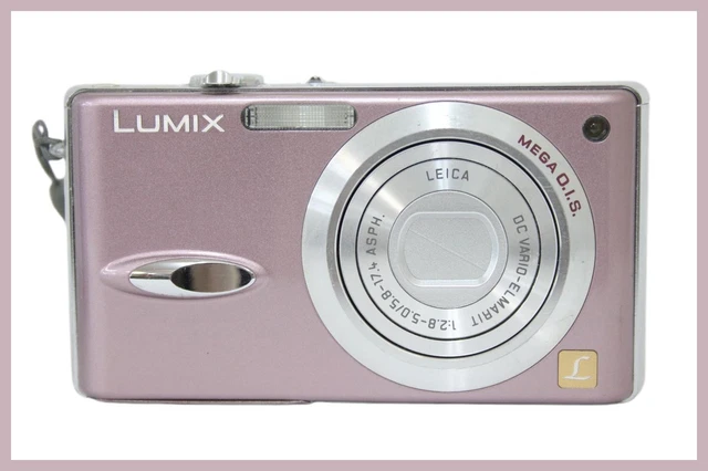 PANASONIC DIGITAL CAMERA Lumix DMC-FX55 8.1MP Pink [Exc++]