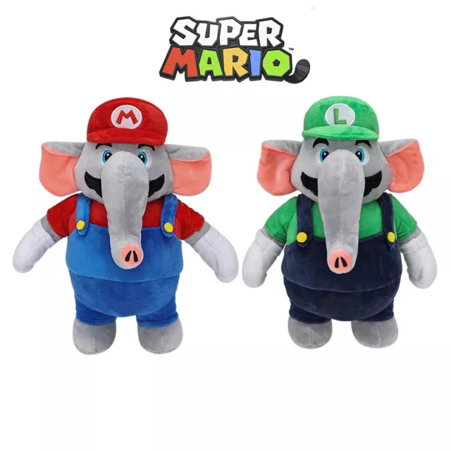 Premium Super Mario Elephant Plush Exquisite Craftsmanship And Durability