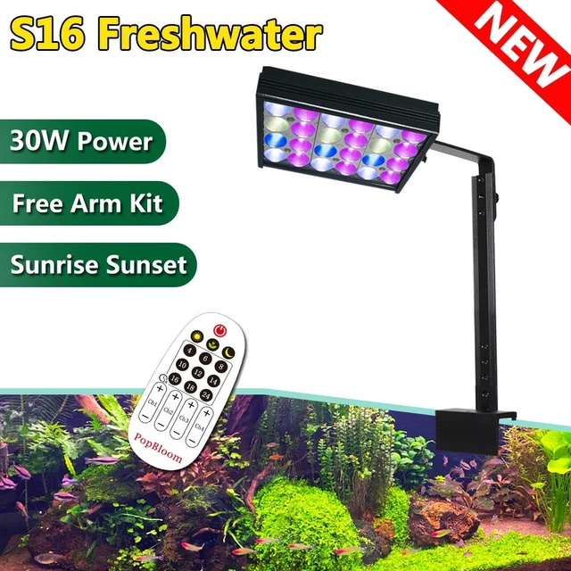 Aquarium Light Lighting Full Spectrum Aqua Plant Fish Tank Tropical LED Lamp