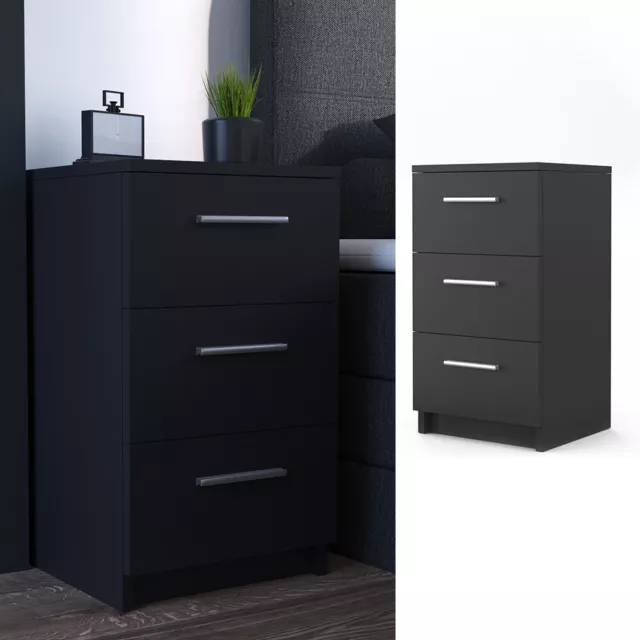 Table de chevet sommier lit table de chevet table de chevet commode armoire noir