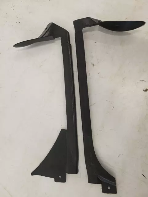 Trim Dash Side Pair Left & Right Charcoal Black Chevy Gmc Truck 81-87 Suburban