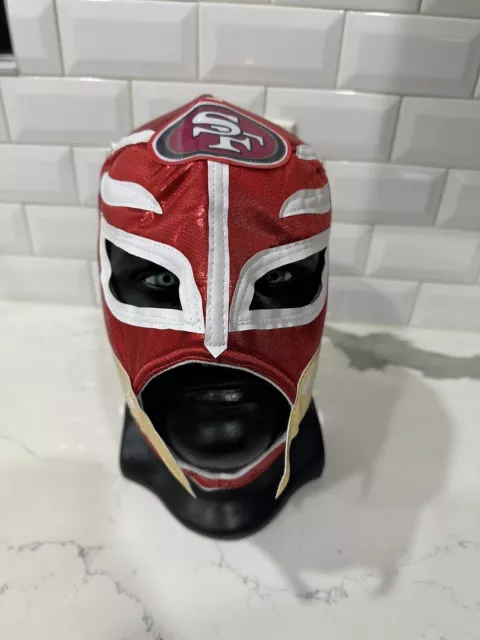 NFL San Francisco 49ers Luchador Mask - Nick Bosa, Christan Mccaffery, Samuel 